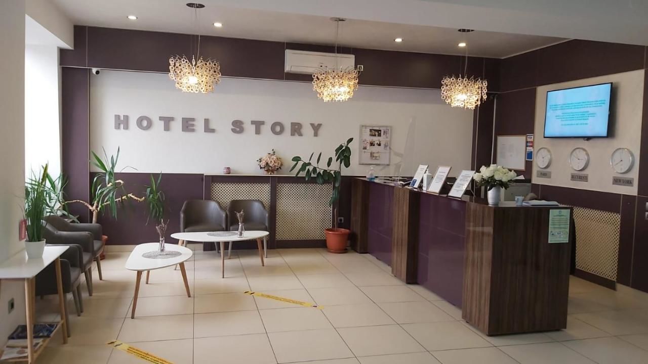 Отель Hotel Story Тыргу-Жиу